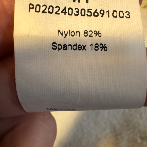 1pc Plunge Neck Backless High Waisted Swimsuit new without tag - Picture 4 of 4